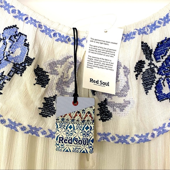 NWT white crochet top - Picture 8 of 13